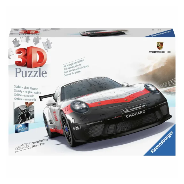 Ravensburger 3D Pussel – Porsche 911 MK2 GT3 Cup