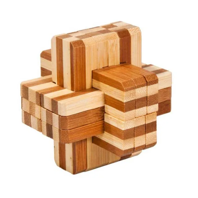 IQ-Test Bambu-3D-pussel Block-kors nr 2