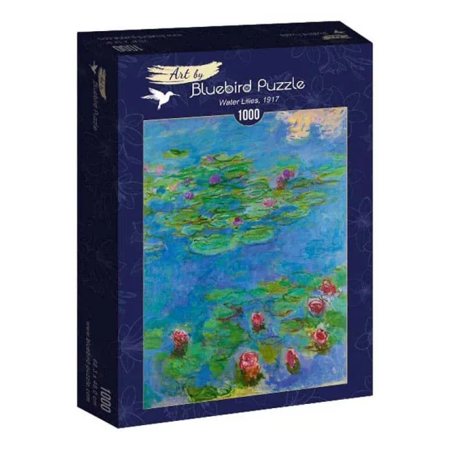 Bluebird Puzzle Art Pussel – C. Monet: Näckrosor, 1917